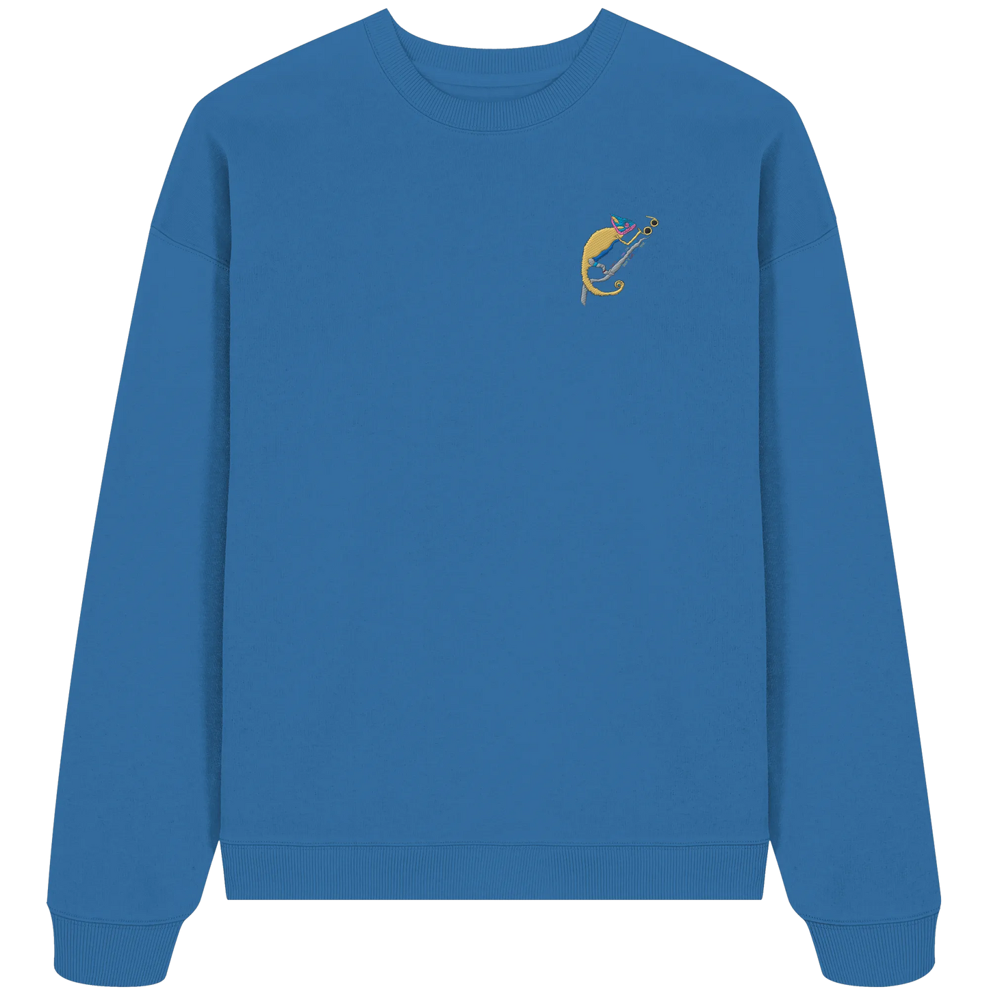 Don't call me Embroidery - Organic Oversize Sweatshirt (Stick)