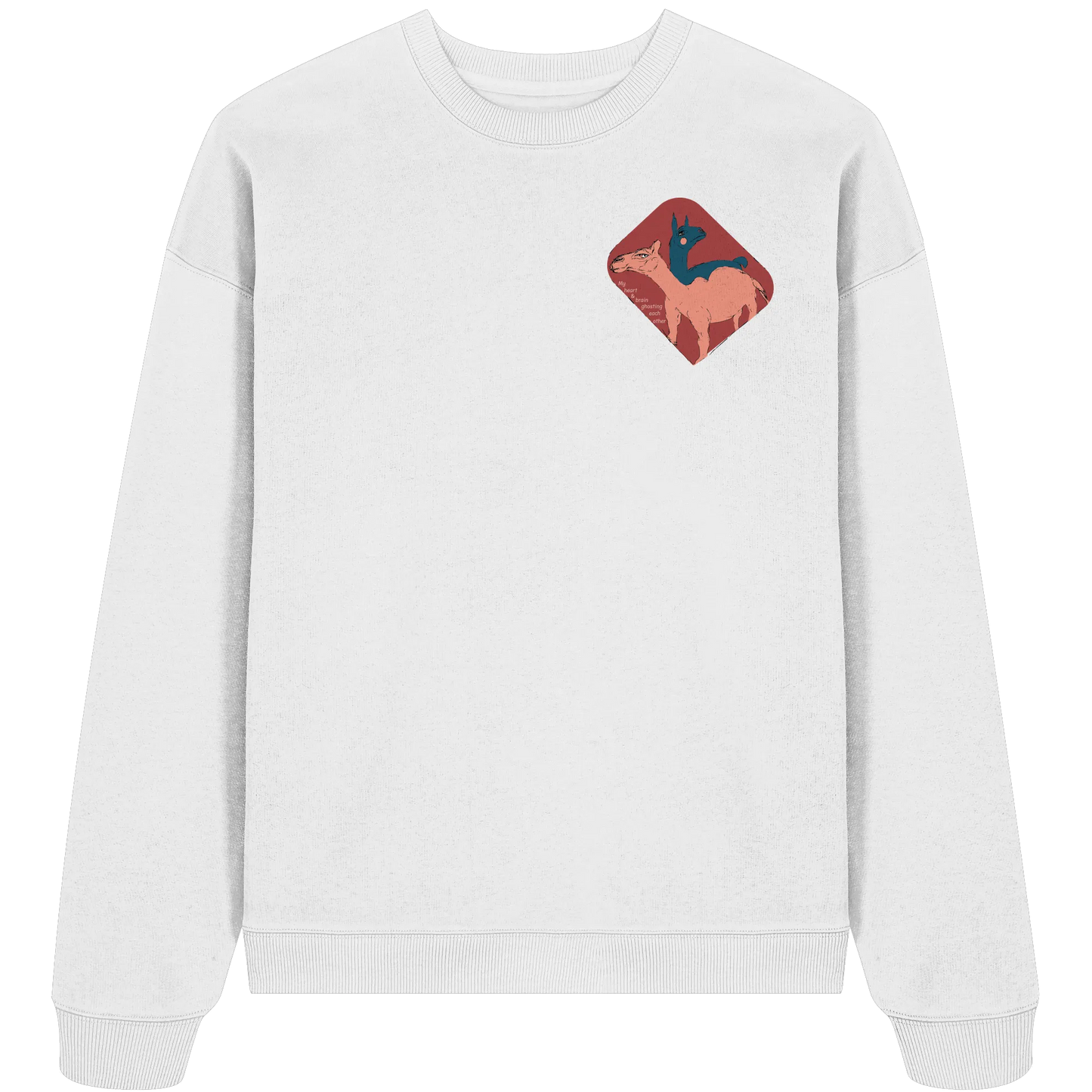 Heart & Brain - Organic Oversize Sweatshirt