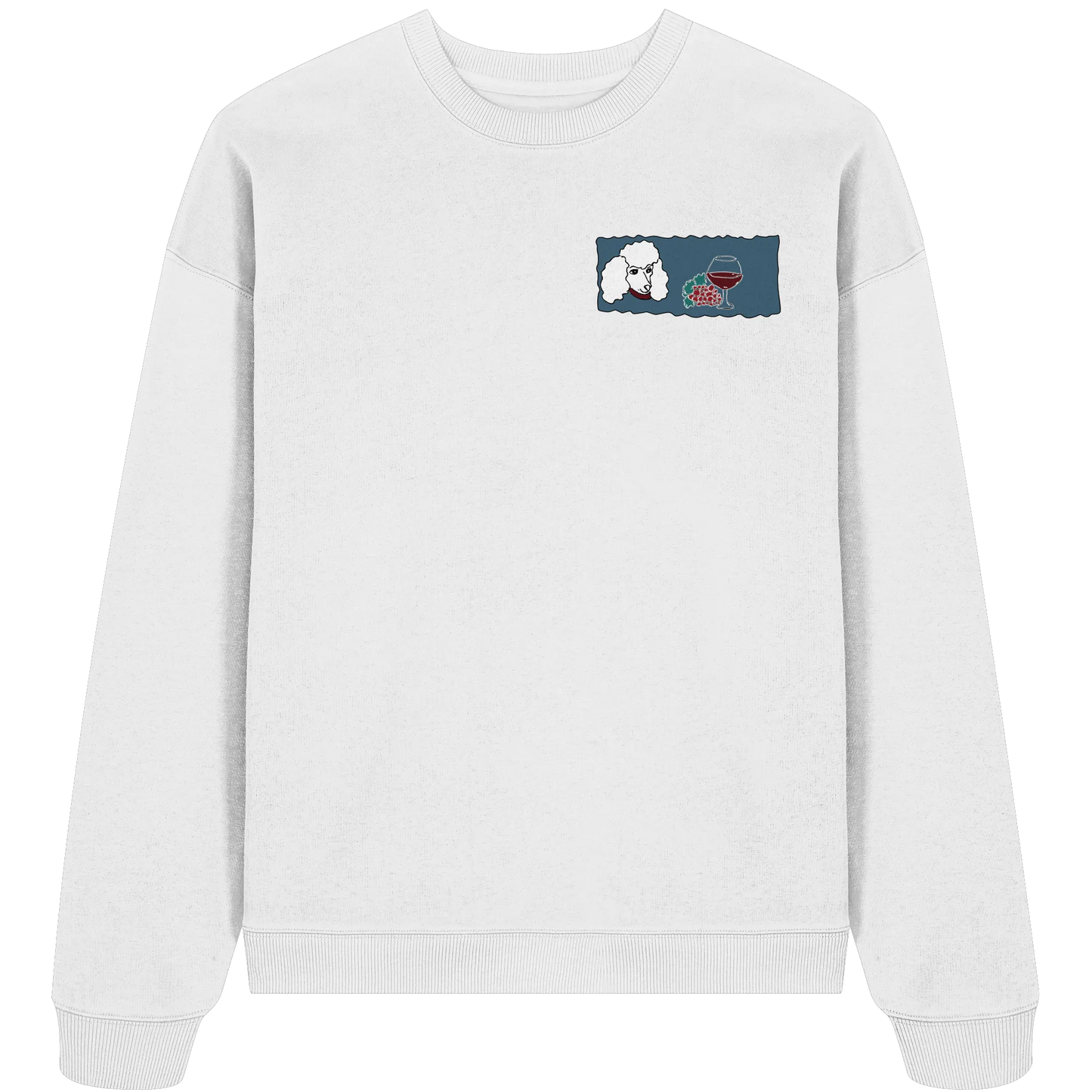 Wine Dog - Organic Oversize Sweatshirt