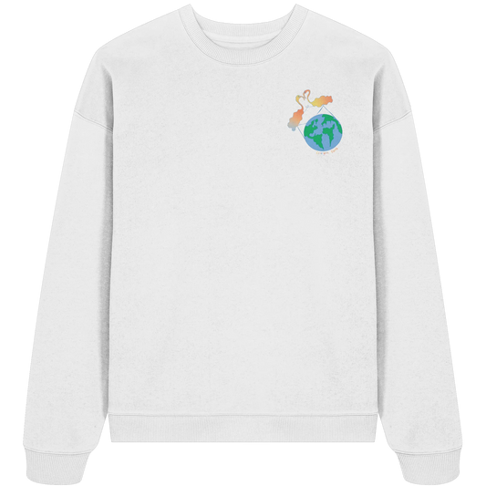 Love you Earth! - Organic Oversize Sweatshirt
