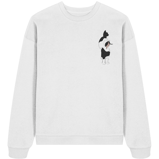 Cat Person - Organic Oversize Sweatshirt