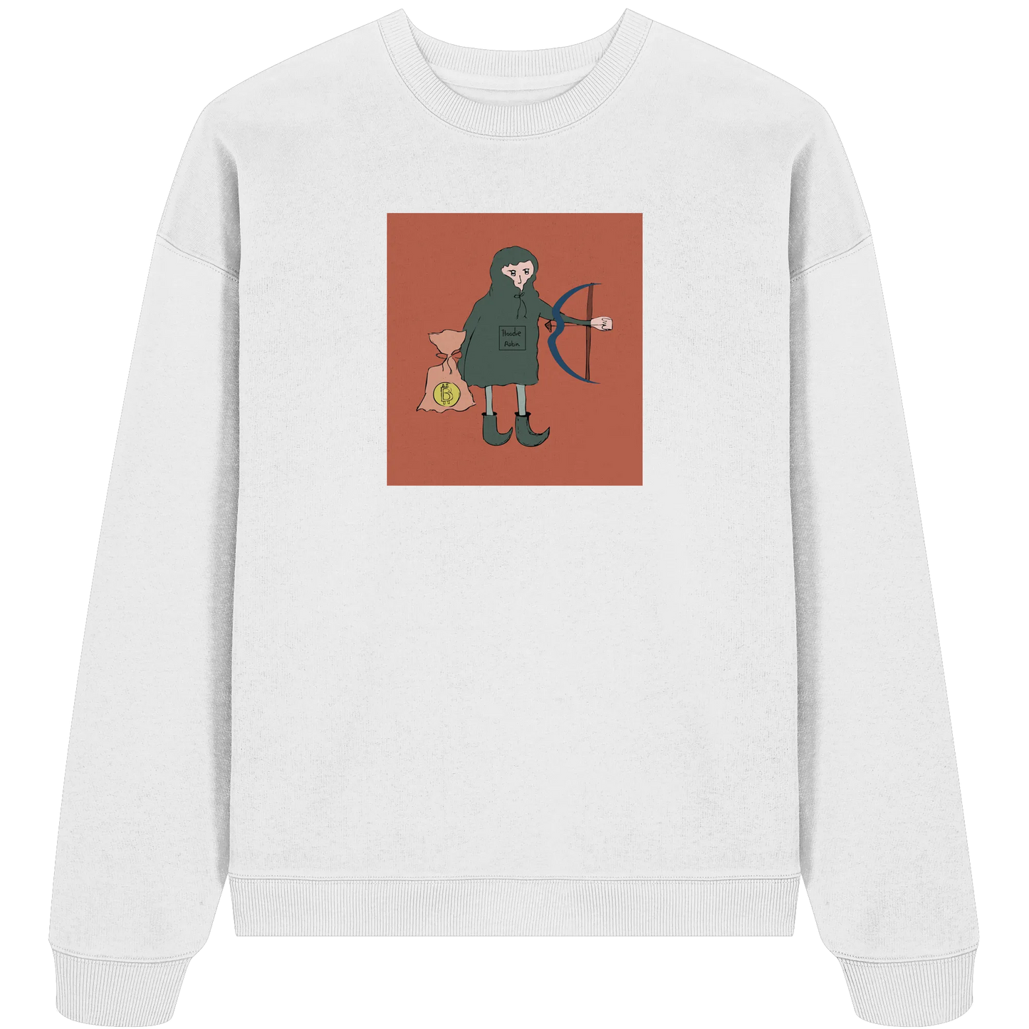 Hoodie Robin - Organic Oversize Sweatshirt