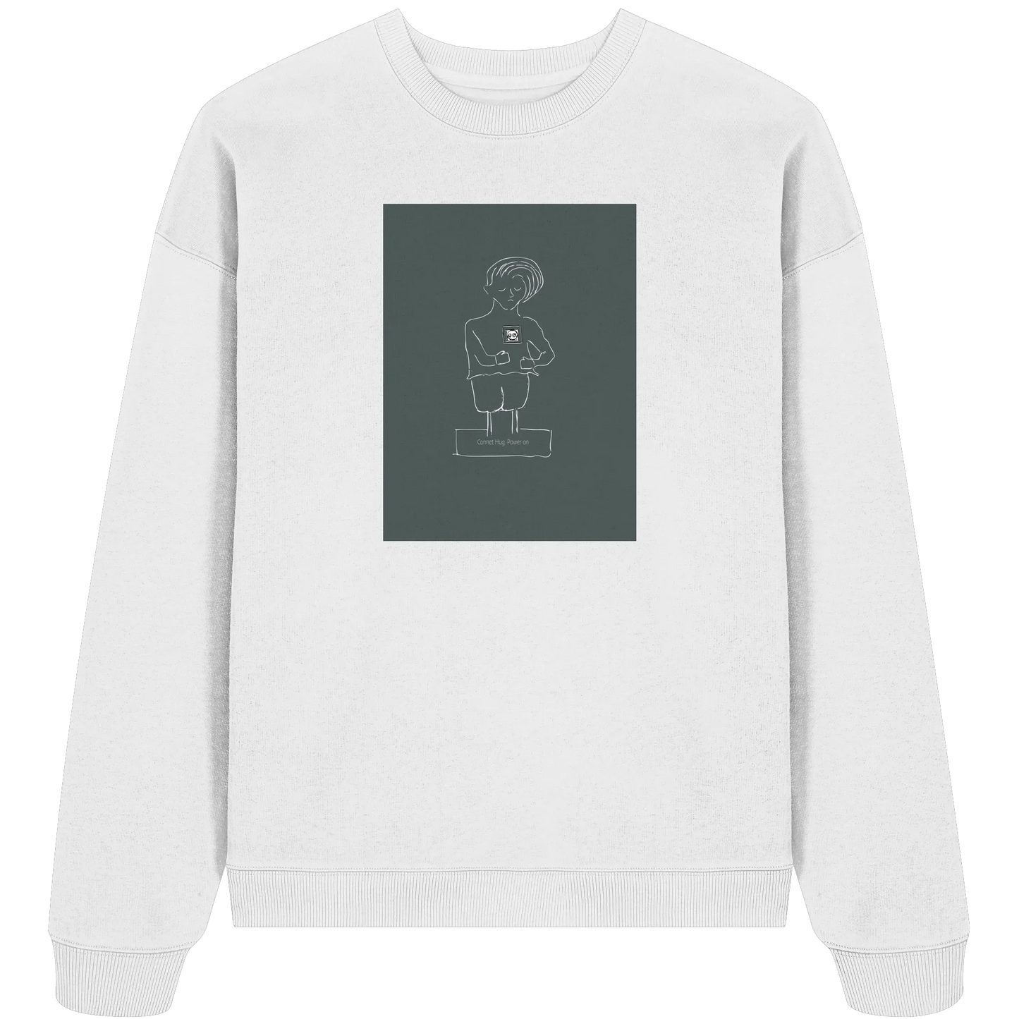 connecting - Organic Oversize Sweatshirt