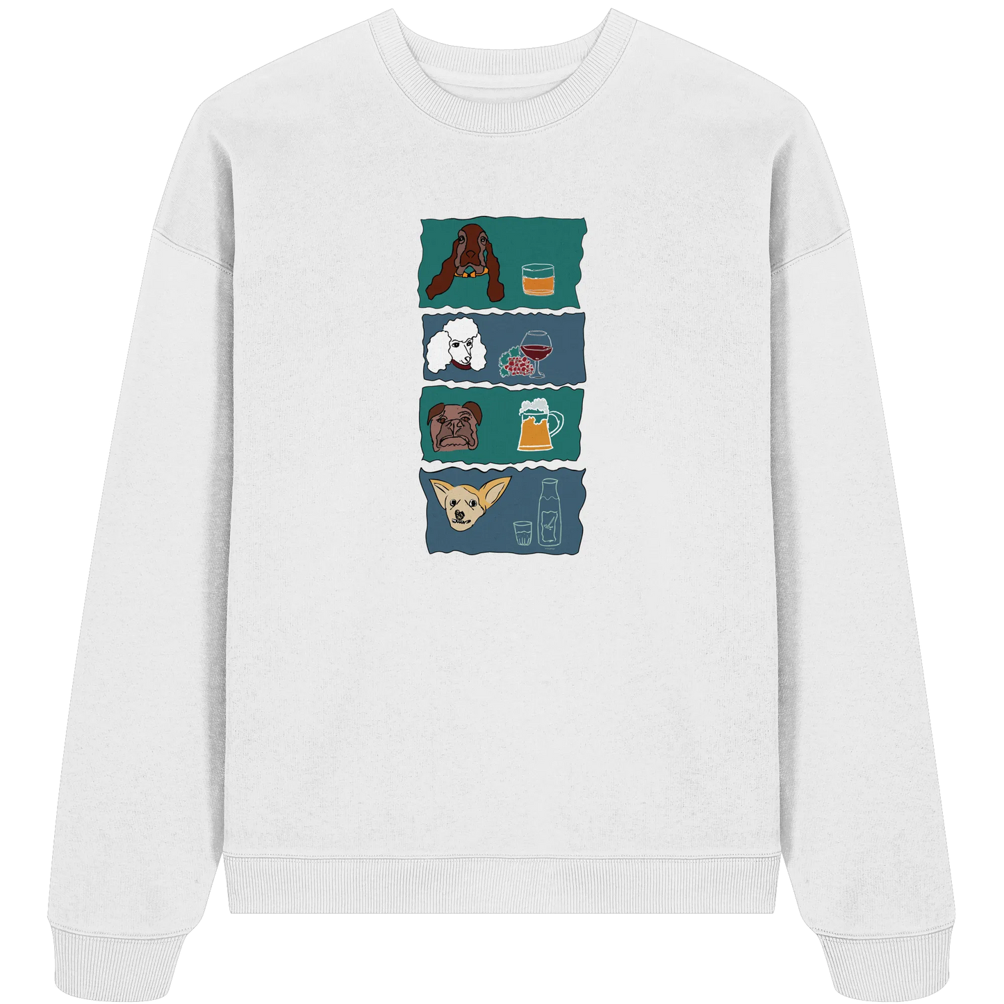 Dogs! - Organic Oversize Sweatshirt