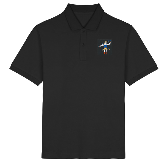 Hercules Embroidery - Organic Poloshirt (Stick)