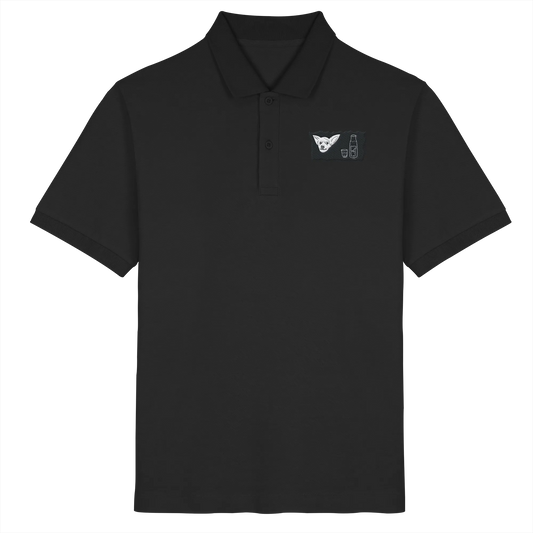 Aragh Sagi Embroidery - Organic Poloshirt (Stick)