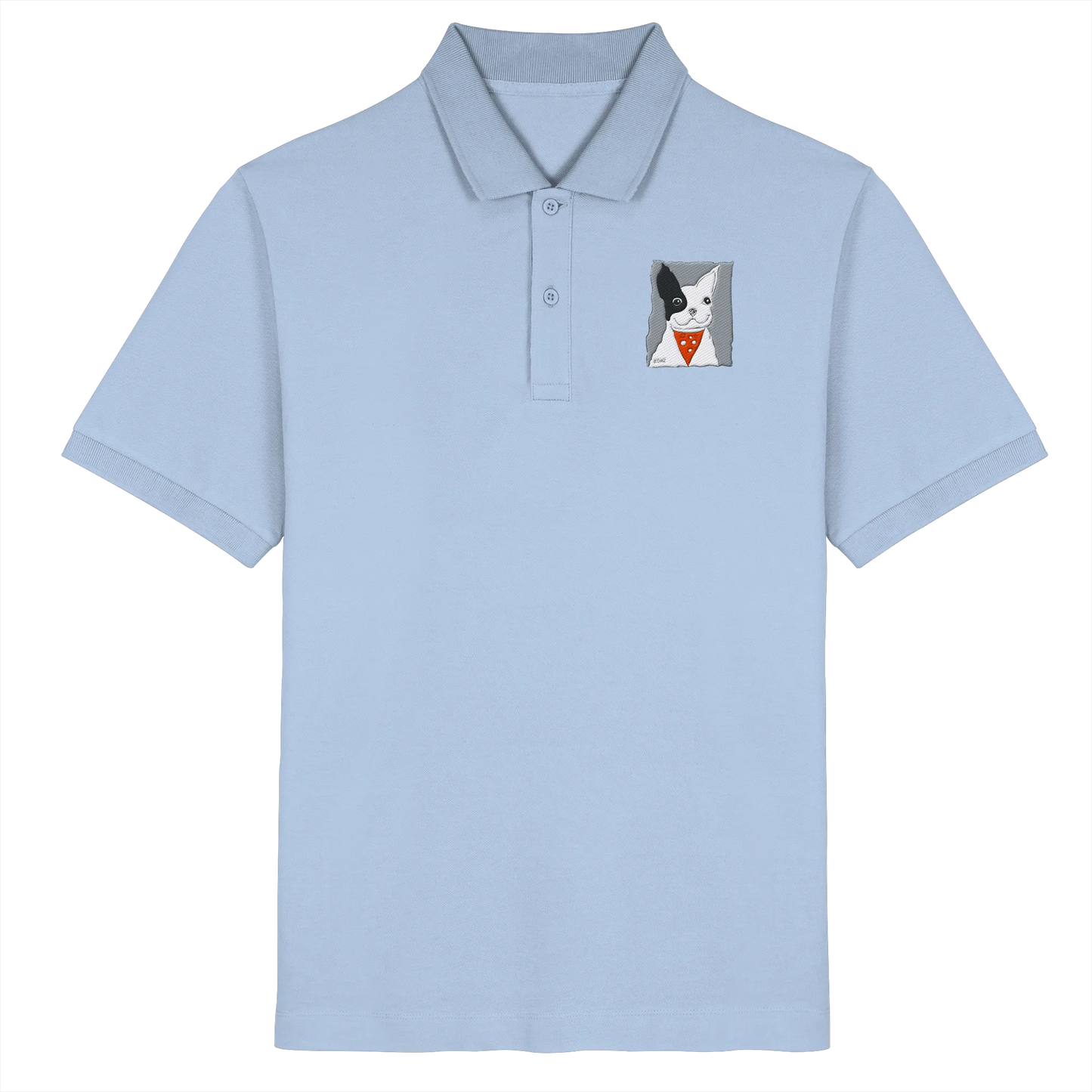 Diez Embroidery - Organic Poloshirt (Stick)