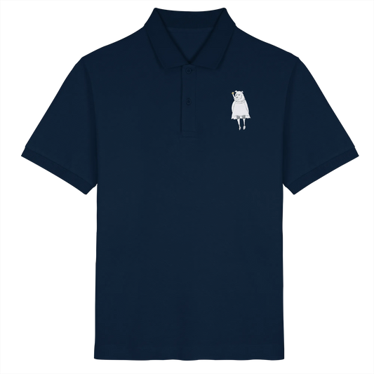 Rhino Embroidery - Organic Poloshirt (Stick)