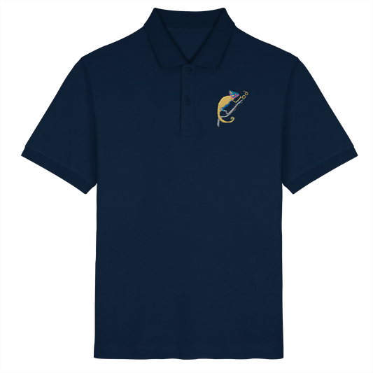 Don't call me Embroidery - Organic Poloshirt (Stick)