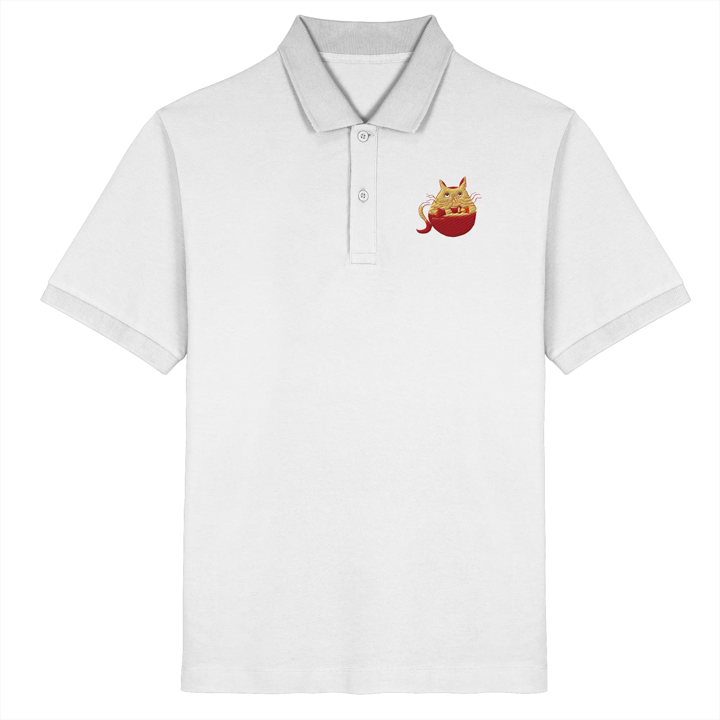 Catuccino - Organic Poloshirt (Stick)