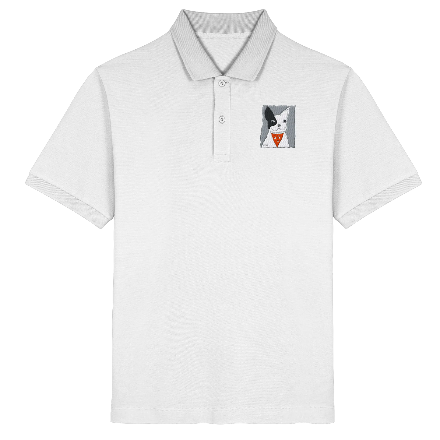 Diez Embroidery - Organic Poloshirt (Stick)