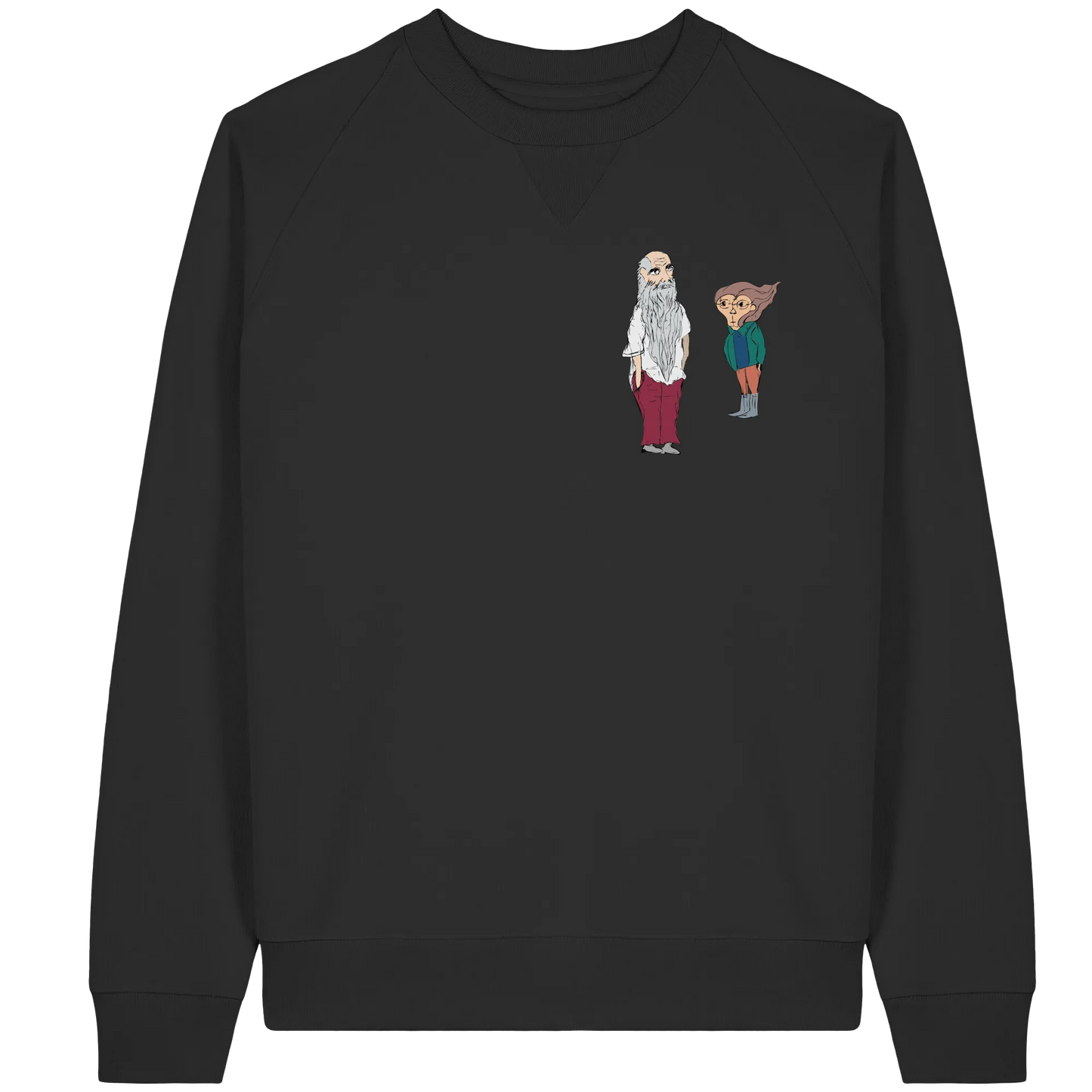 Darwin - Organic Raglan Sweatshirt