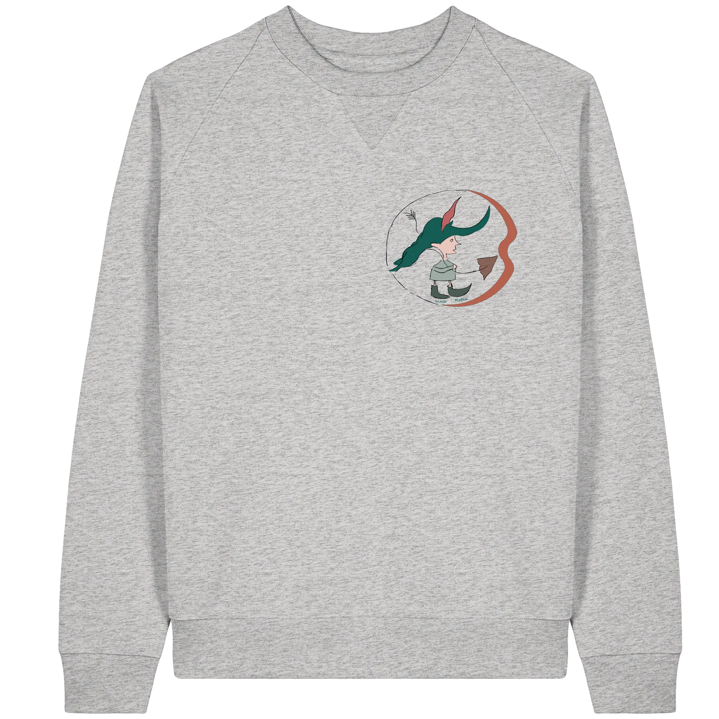 Inner Robin - Organic Raglan Sweatshirt