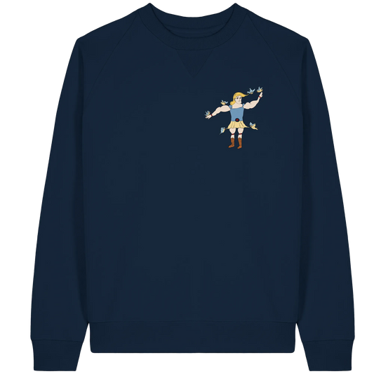 Hercules! - Organic Raglan Sweatshirt