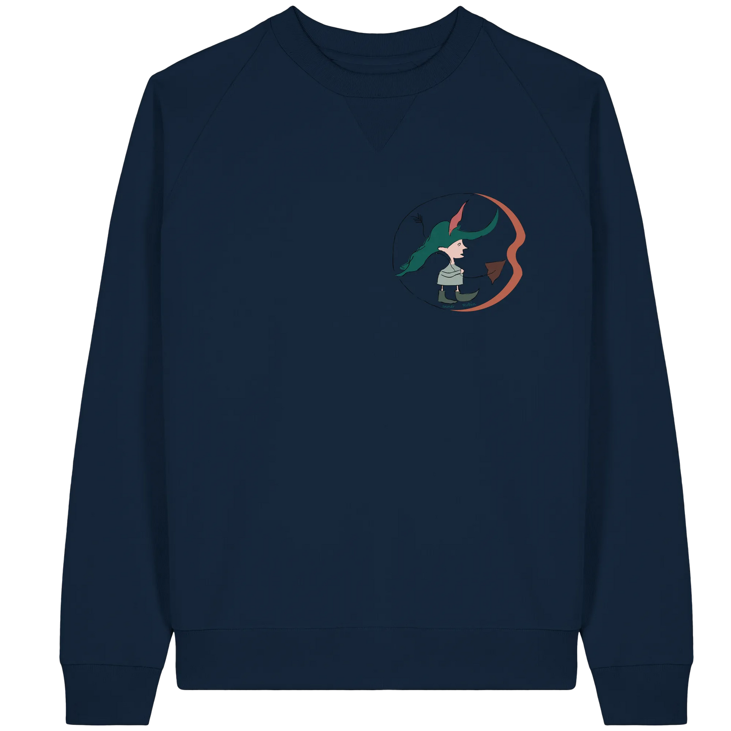 Inner Robin - Organic Raglan Sweatshirt