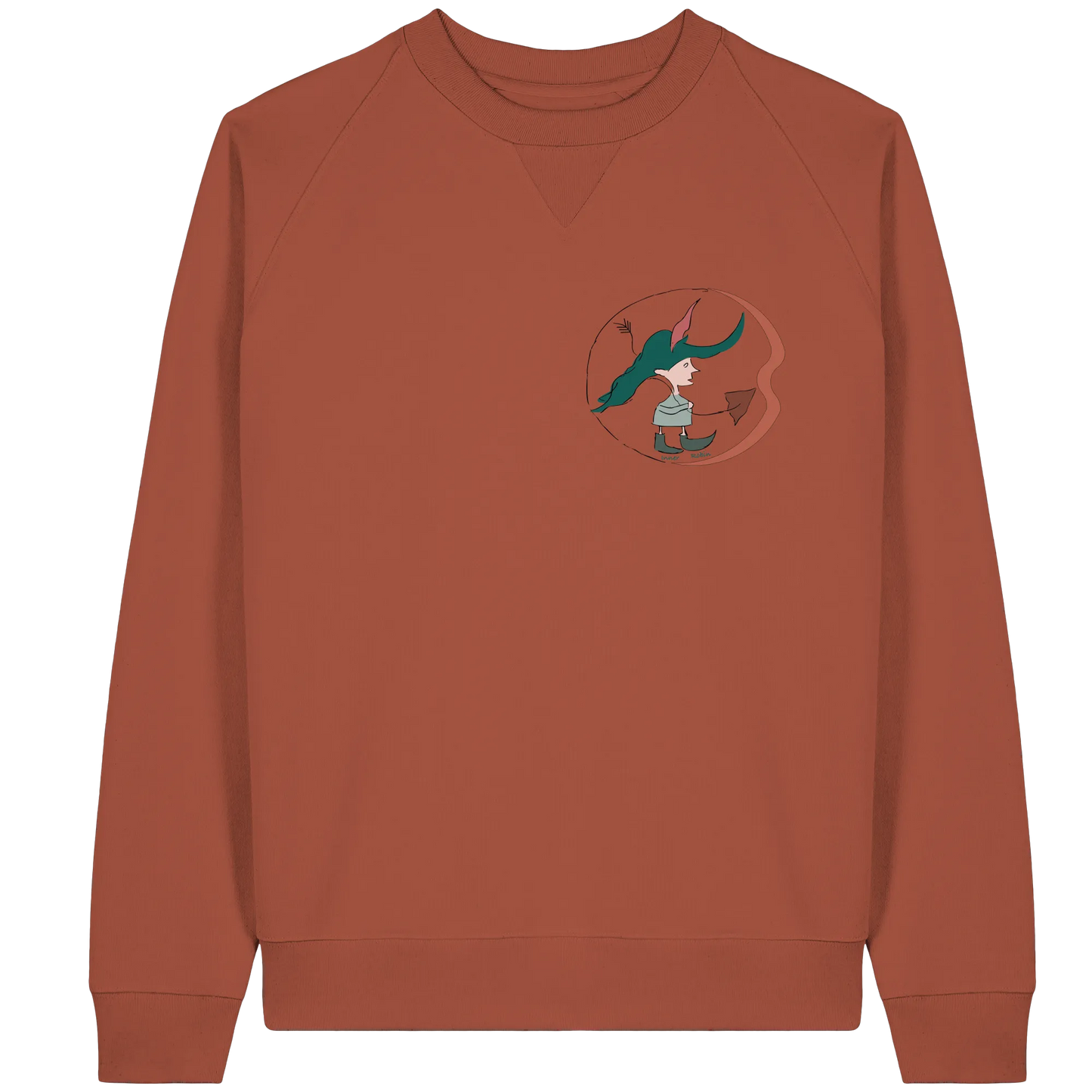 Inner Robin - Organic Raglan Sweatshirt