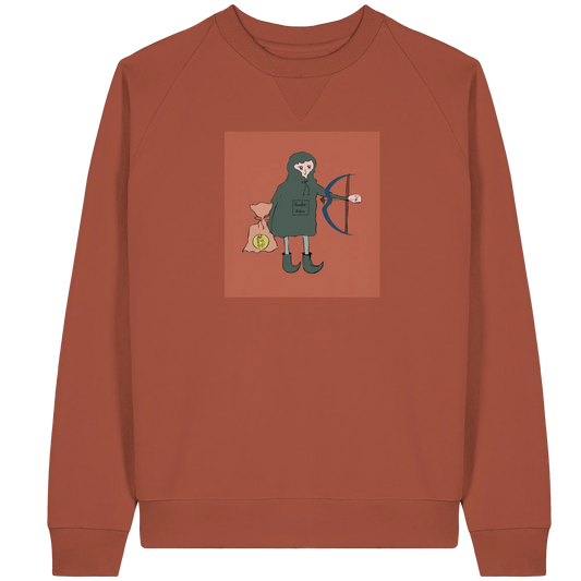 Hoodie Robin - Organic Raglan Sweatshirt
