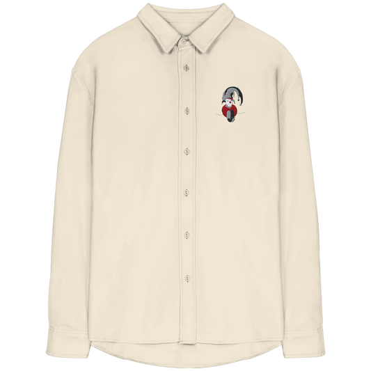Blue Clown - Organic Relaxed Button-Up Shirt