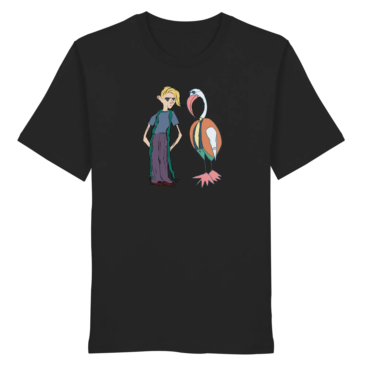 The Boy and the Heron  - Midweight regular fit- small design