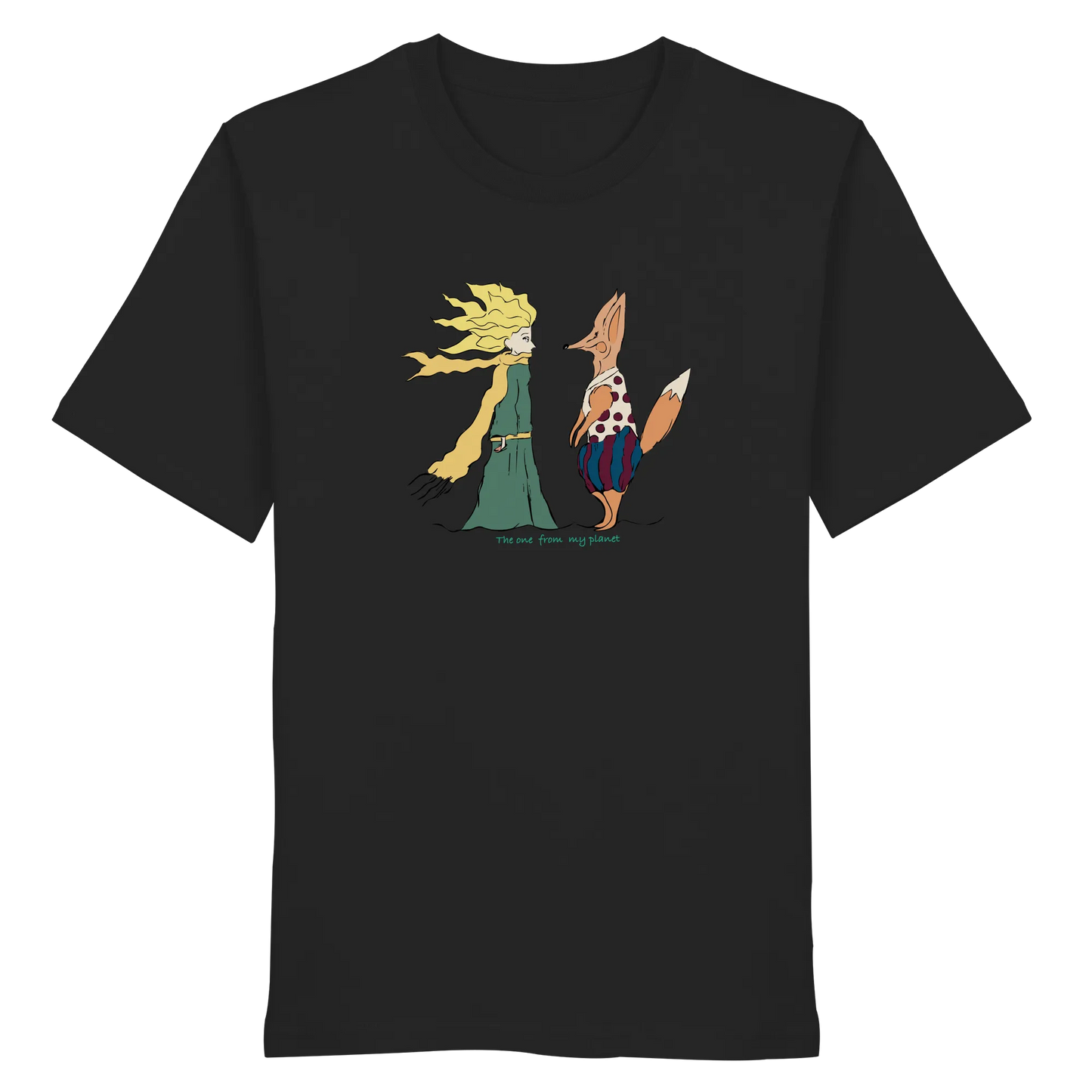 The one from my planet - midweight regular fit - Organic Shirt