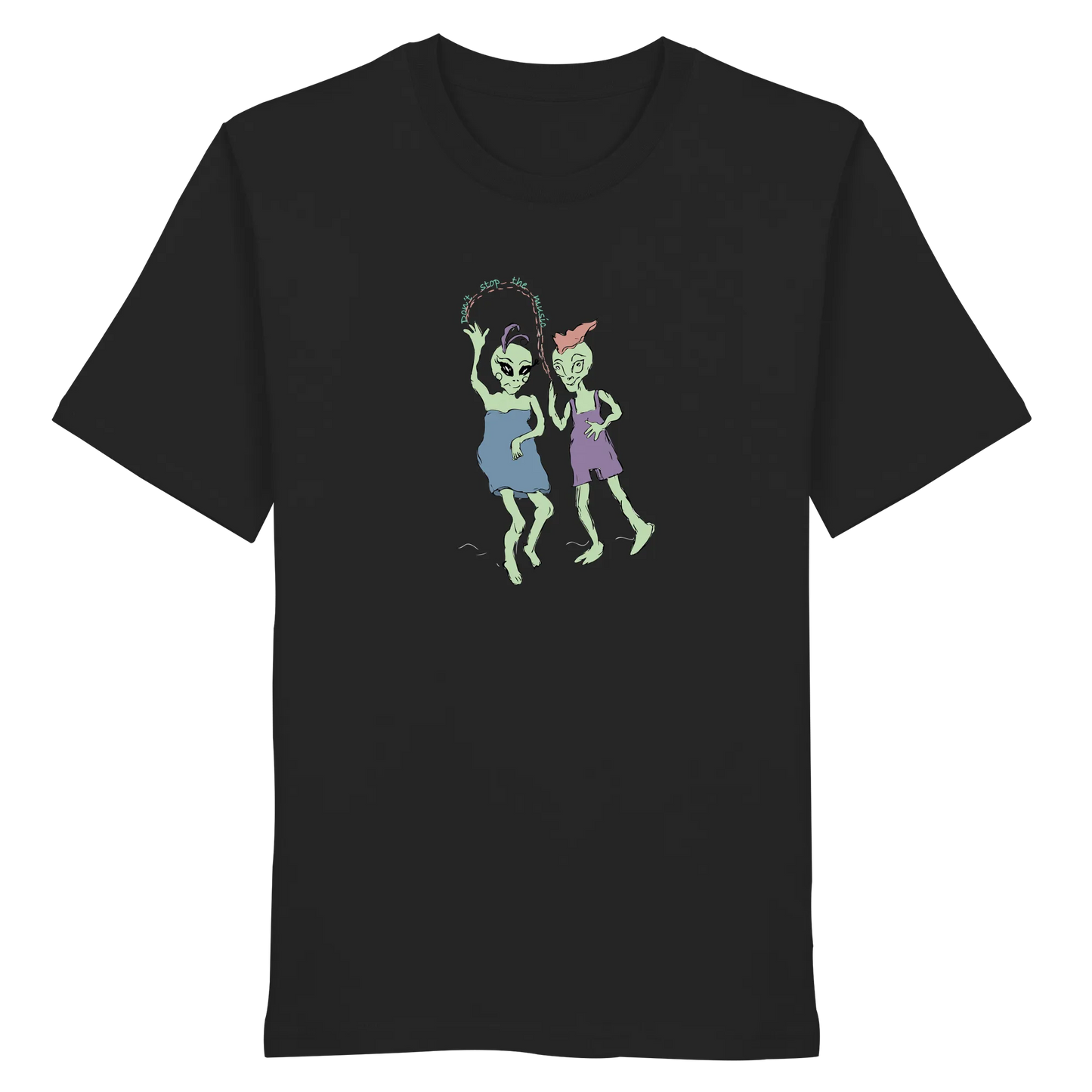 Dancing Aliens! - Midweight Regular Fit - Organic Shirt