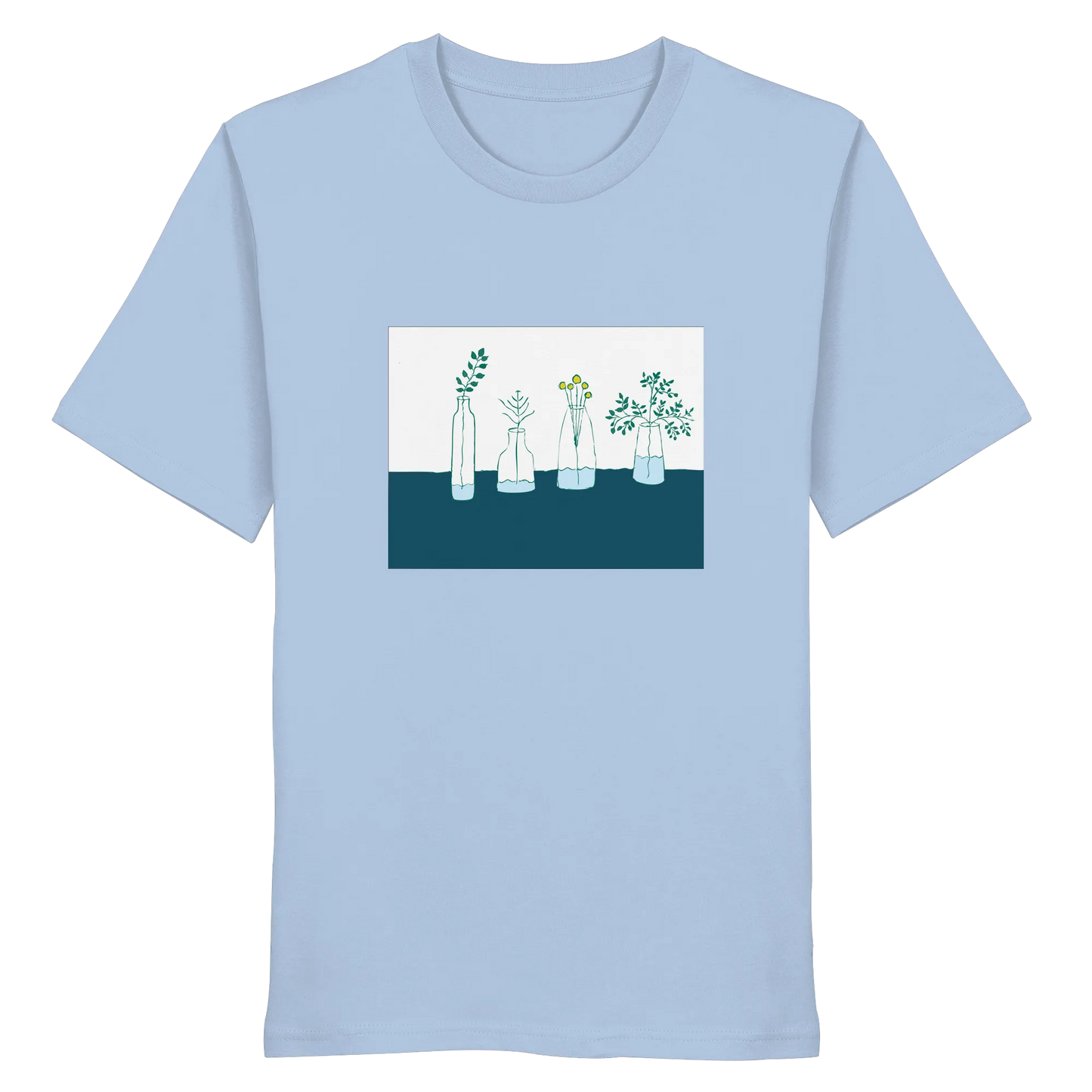 Flowers! - midweight - Organic Shirt