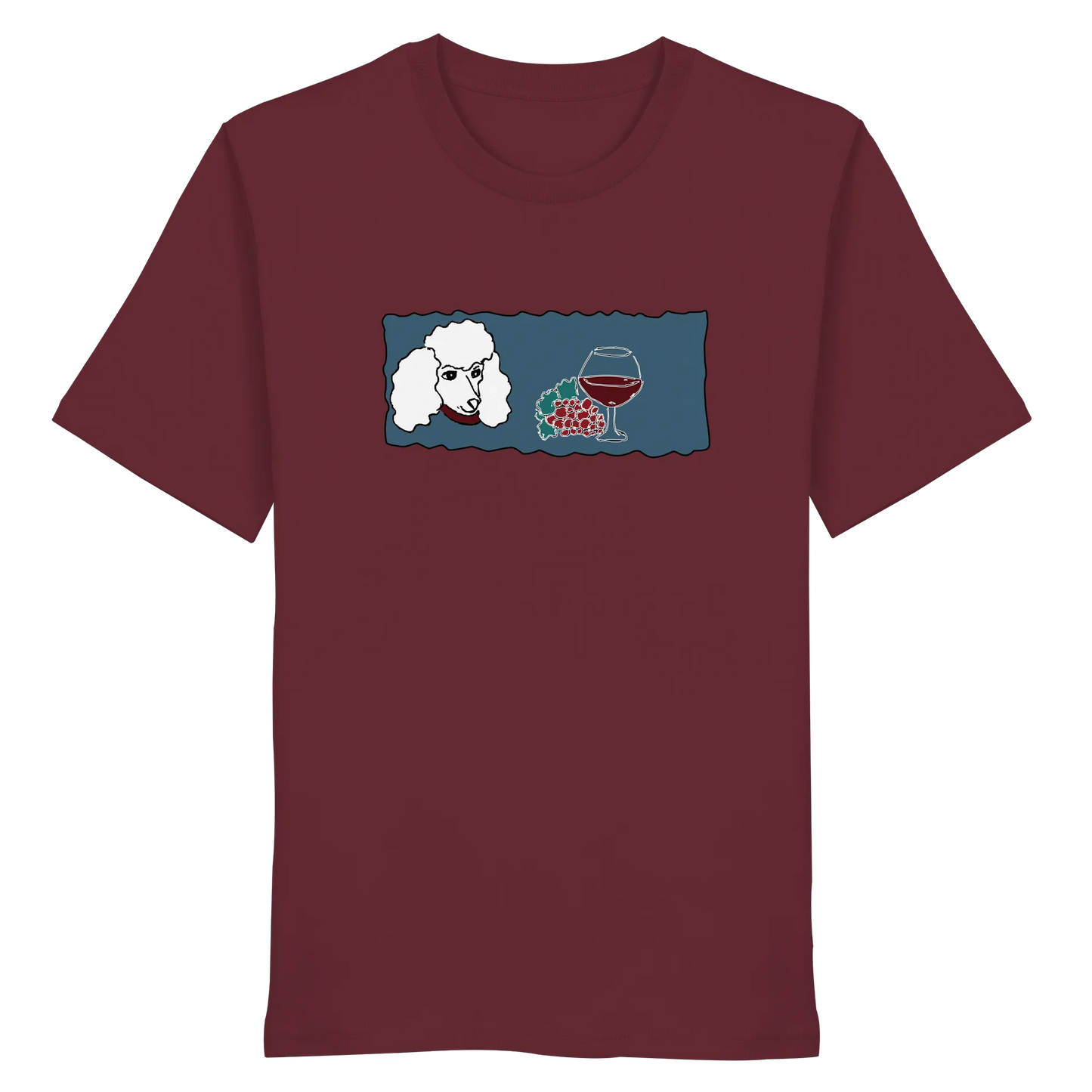 Wine Dog -  Midweight Regular Fit- Organic Shirt