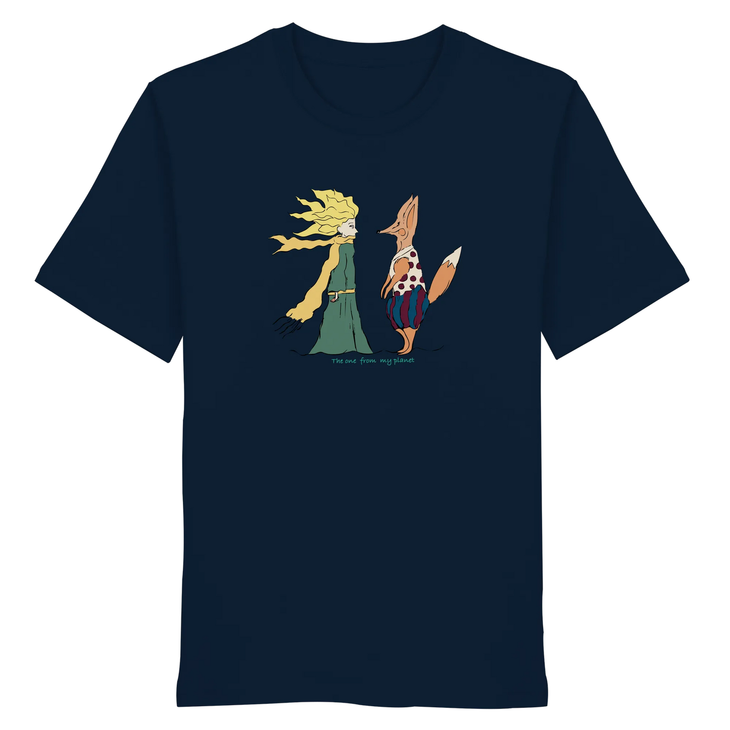 The one from my planet - midweight regular fit - Organic Shirt