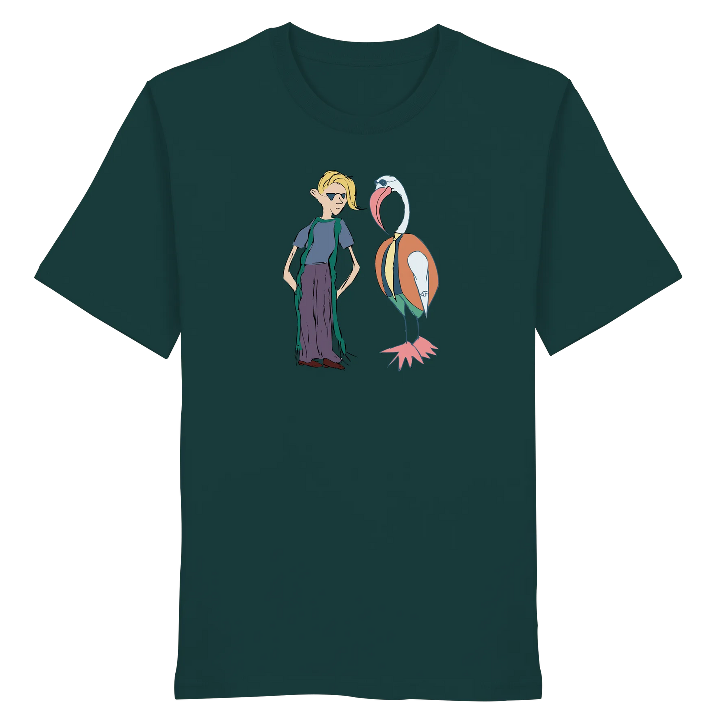 The Boy and the Heron  - Midweight regular fit- small design