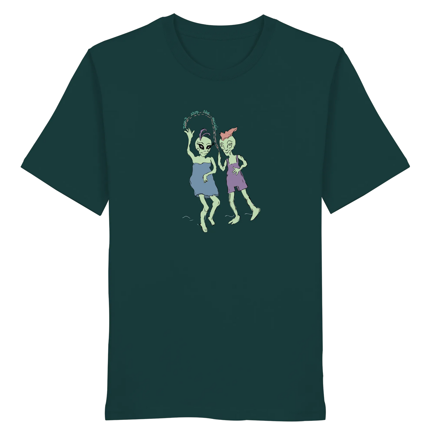 Dancing Aliens! - Midweight Regular Fit - Organic Shirt