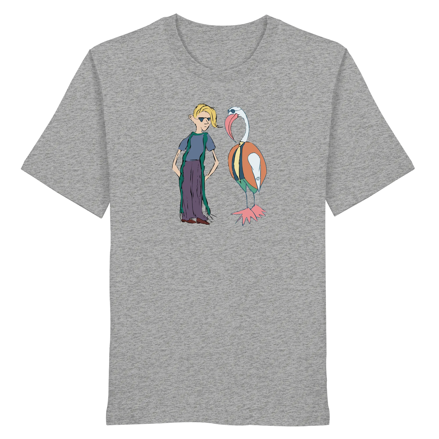 The Boy and the Heron  - Midweight regular fit- small design