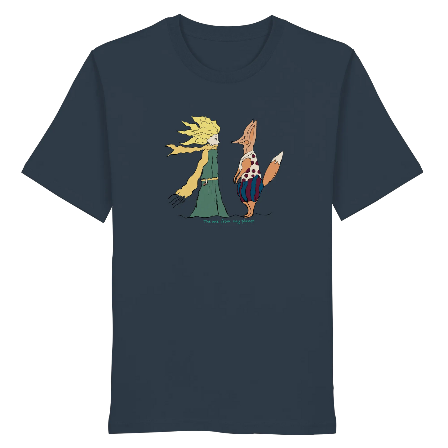 The one from my planet - midweight regular fit - Organic Shirt