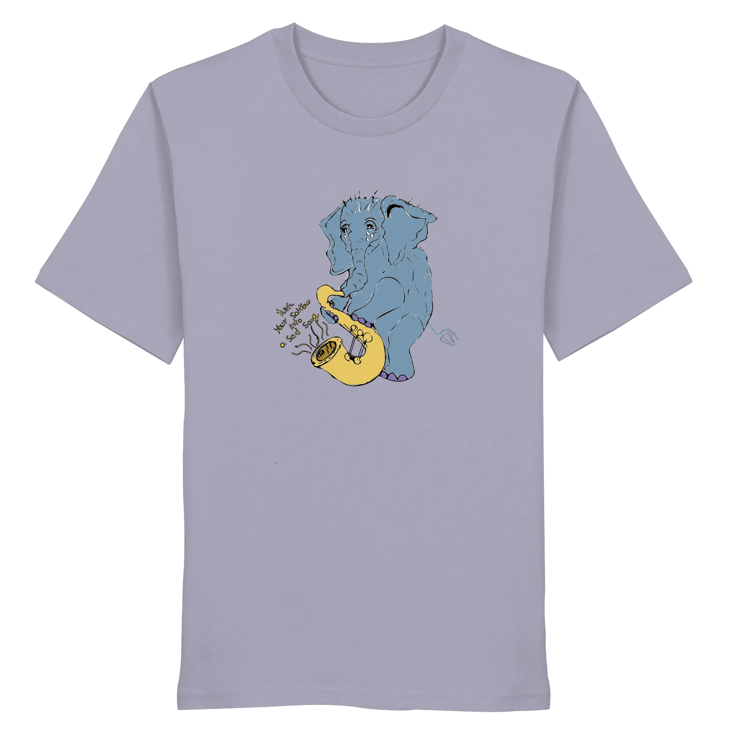A sad Elephant  -Midweight Regular Fit -  Organic Shirt