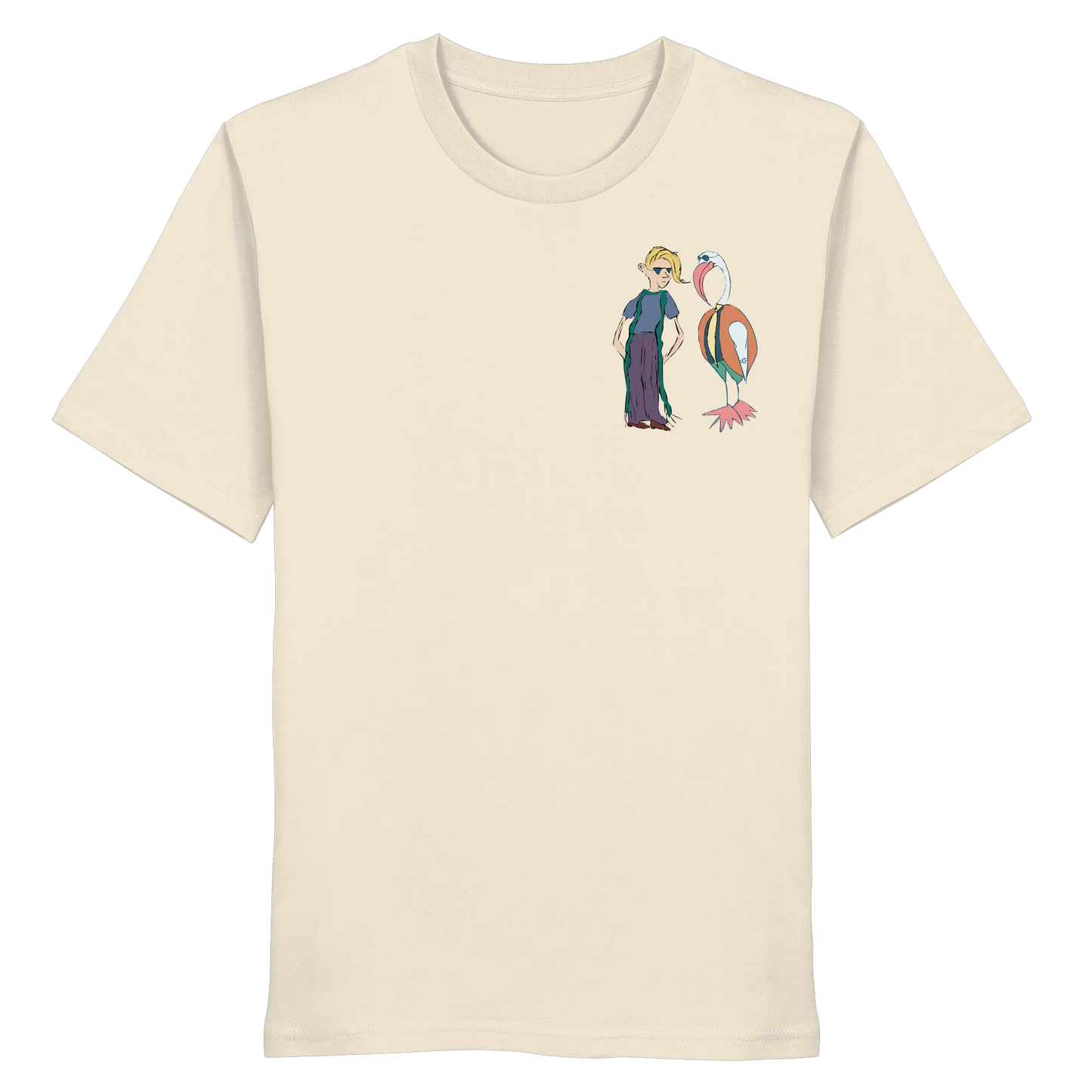 The Boy and the Heron - Midweight regular fit - small design