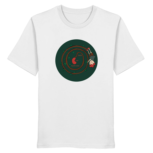 Jack and mushrooms! - midweight regular - Organic Shirt