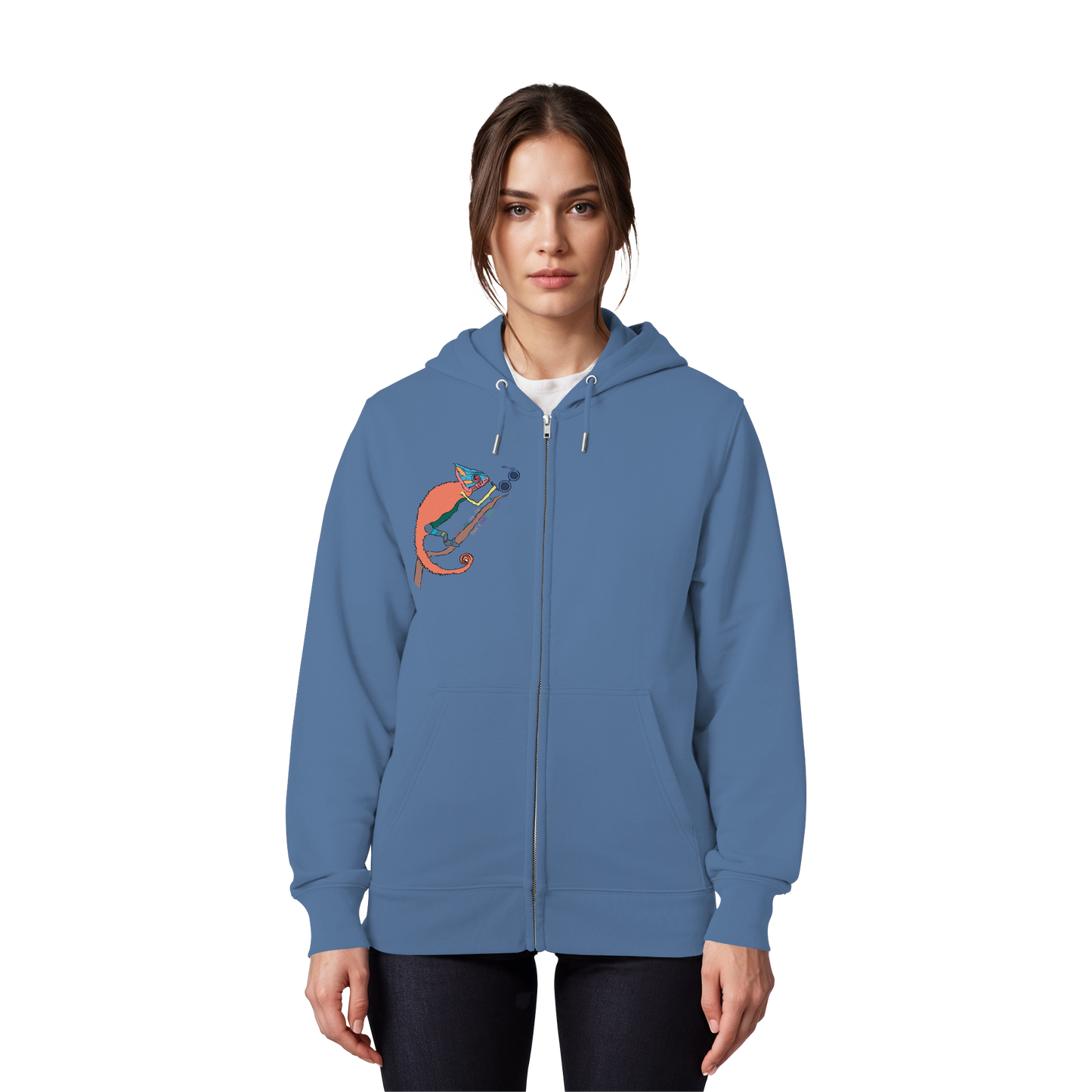 Don't call me - Organic Zipper