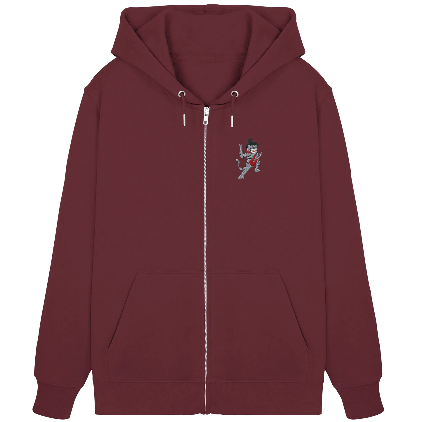 rockstar embroidery - Organic Zipper (Stick)