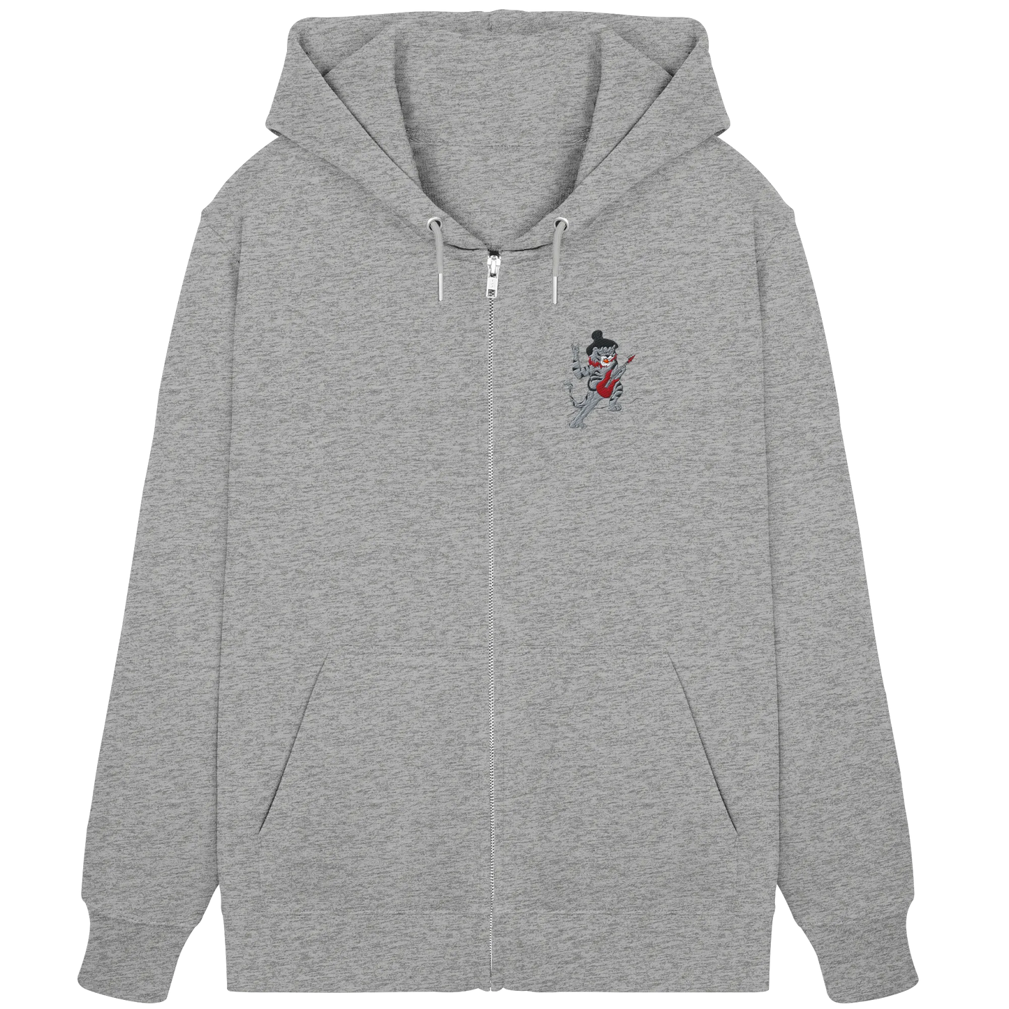 rockstar embroidery - Organic Zipper (Stick)