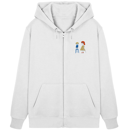 Grandma Embroidery - Organic Zipper (Stick)