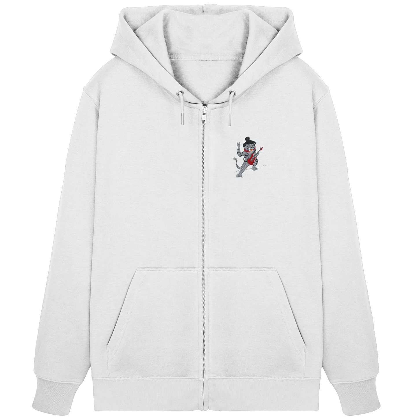 rockstar embroidery - Organic Zipper (Stick)