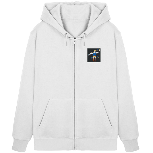 Hercules Embroidery - Organic Zipper (Stick)