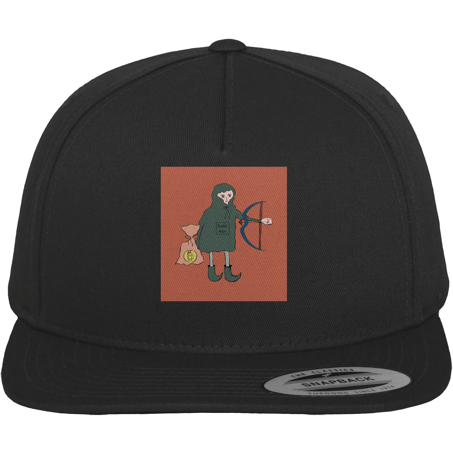 Hoodie Robin - Premium Snapback