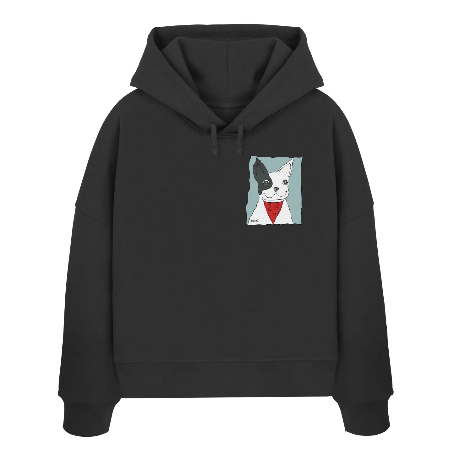 Diez - Womens Organic Boxcut Hoodie