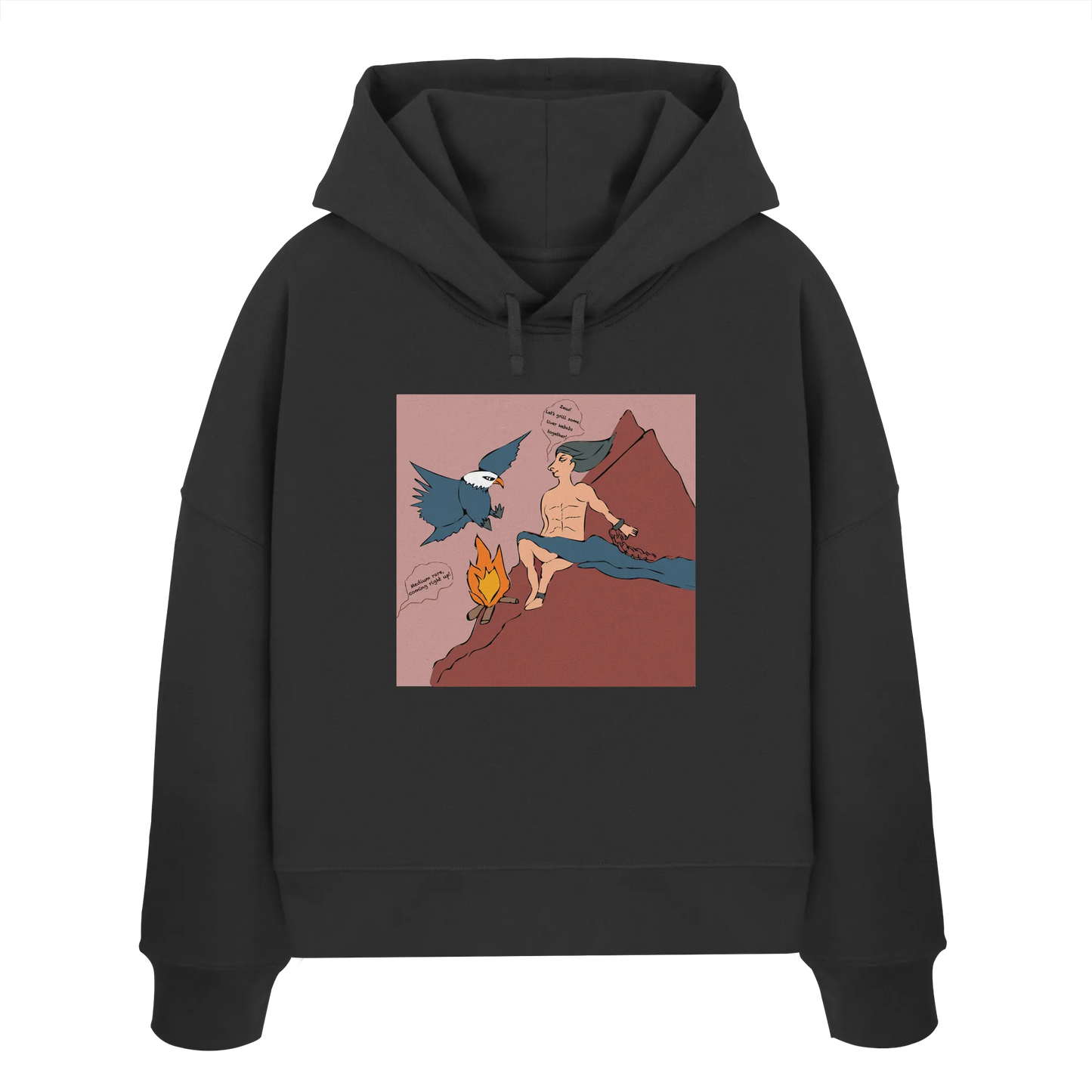 Prometheus - Womens Organic Boxcut Hoodie