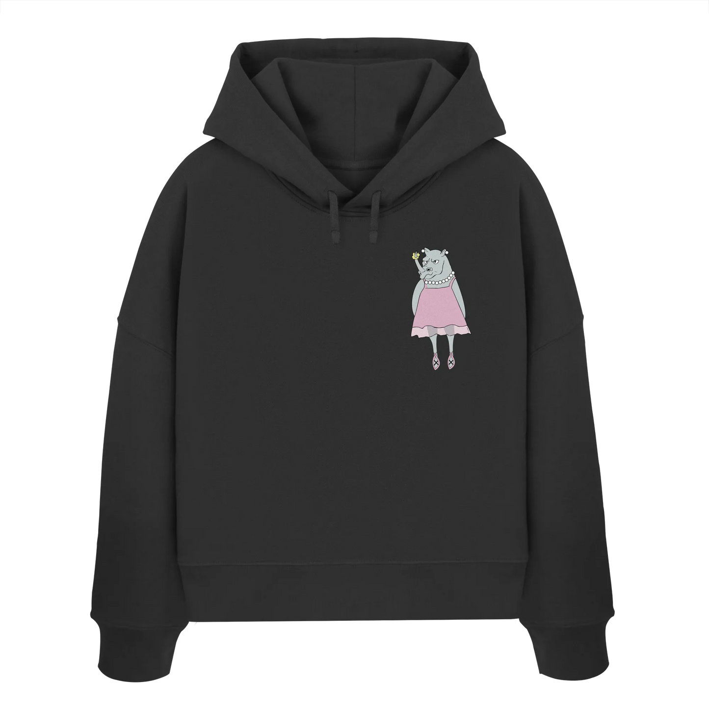 Rhino - Womens Organic Boxcut Hoodie