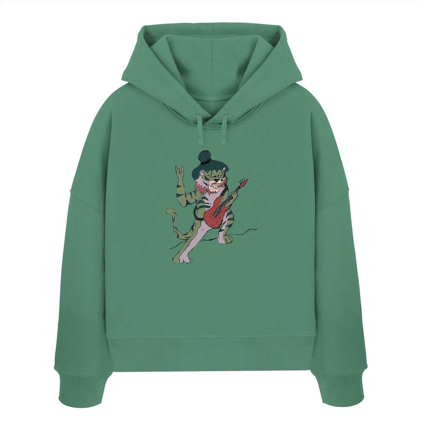 Rockstar! - Womens Organic Boxcut Hoodie