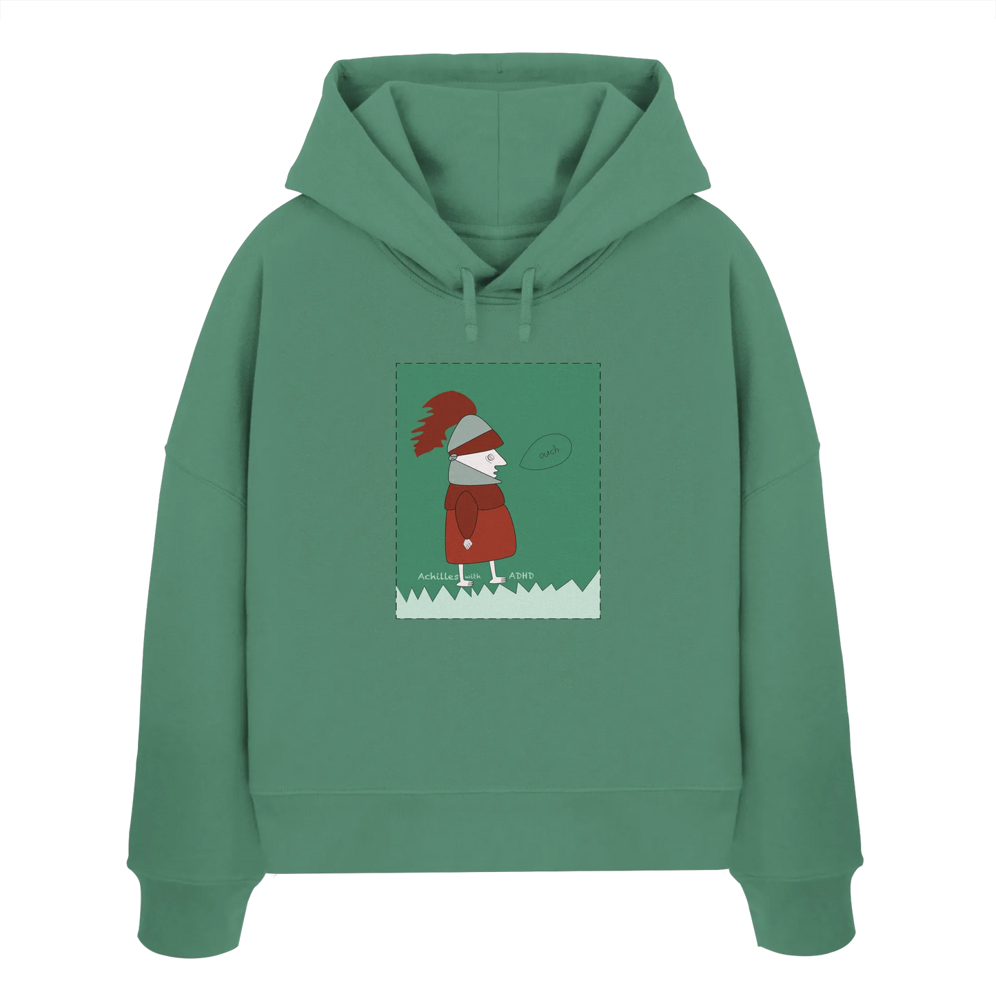 ADHD - Womens Organic Boxcut Hoodie