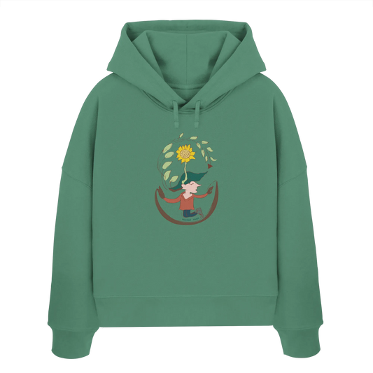 Hooded Hope - Womens Organic Boxcut Hoodie