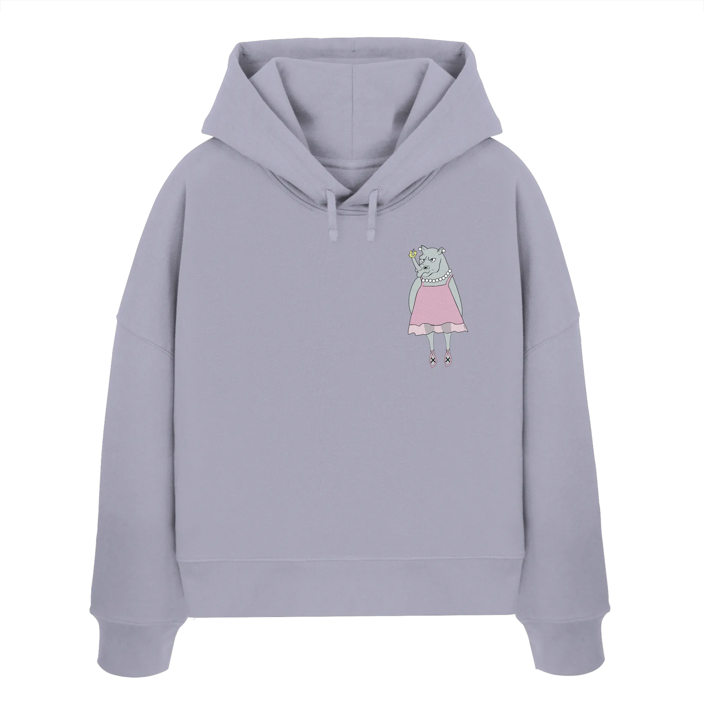 Rhino - Womens Organic Boxcut Hoodie