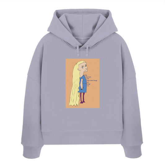 rapunzel - Womens Organic Boxcut Hoodie